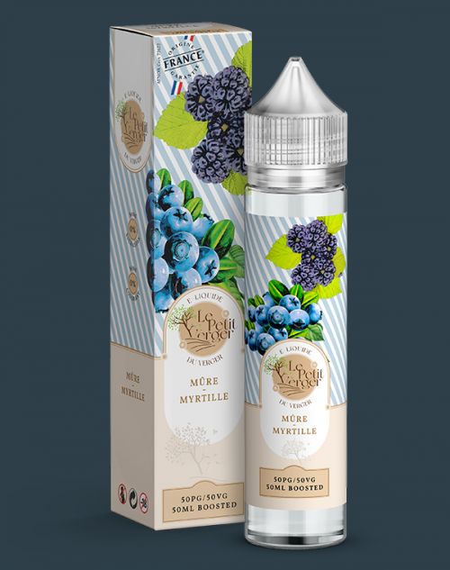 Wholesale eliquid Mûre - Myrtille 50 ml