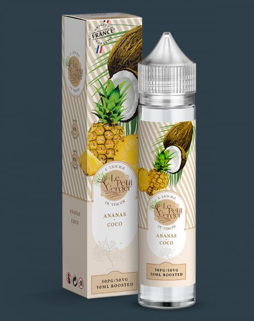 Оптовая компания Жидкость Ananas - Coco 50 ml