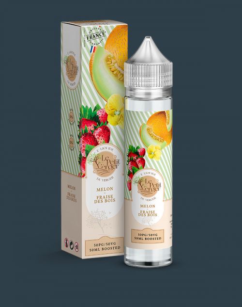 Grossiste e-liquide Melon - Fraise des bois 50 ml