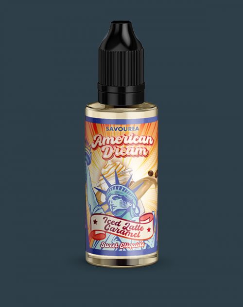 Grossista eliquido Concentrato Iced Latte Caramel