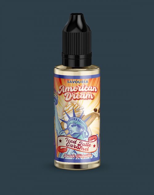 Wholesale eliquid Concentré Iced Latte Caramel