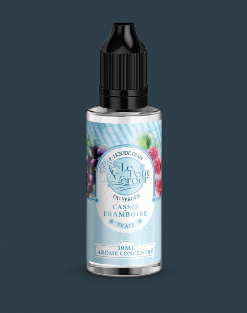 Grossiste e-liquide Concentré Cassis Framboise