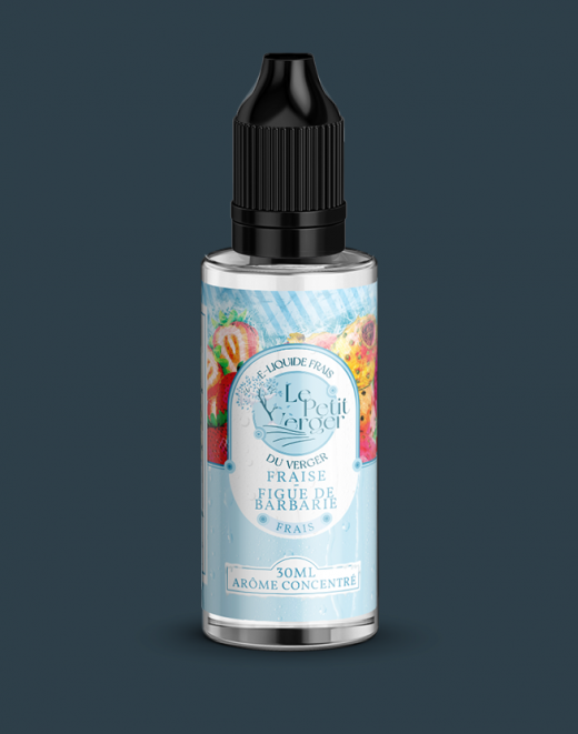 Grossiste e-liquide Concentré FRAIS Fraise - Figue de Barbarie Grossiste e-liquide Concentré FRAIS Fraise - Figue de Barbarie