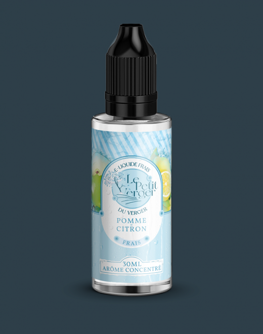 Grossiste e-liquide Concentré FRAIS Pomme - Citron Grossiste e-liquide Concentré FRAIS Pomme - Citron