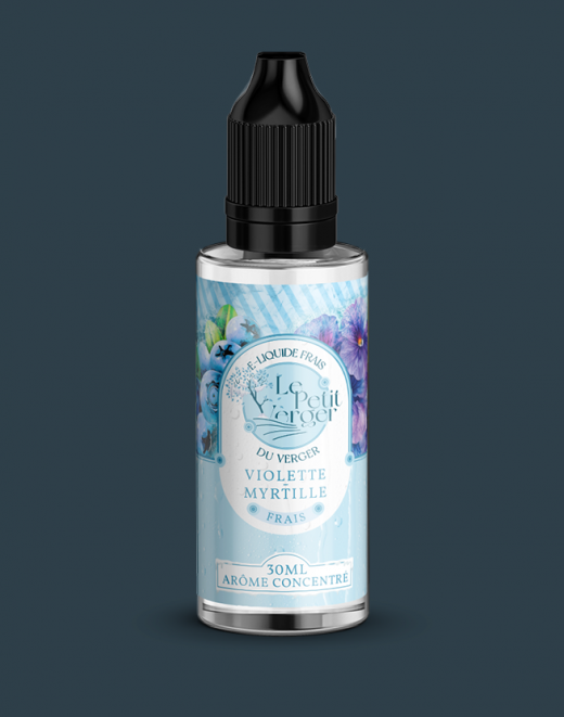 Grossiste e-liquide Concentré FRAIS Violette - Myrtille Grossiste e-liquide Concentré FRAIS Violette - Myrtille