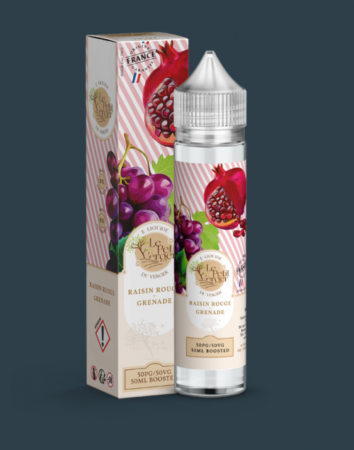 Grossiste e-liquide Raisin rouge- Grenade 50 ml Grossiste e-liquide Raisin rouge- Grenade 50 ml