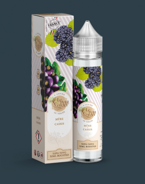 Grossiste e-liquide Mûre - Cassis 50 ml Grossiste e-liquide Mûre - Cassis 50 ml