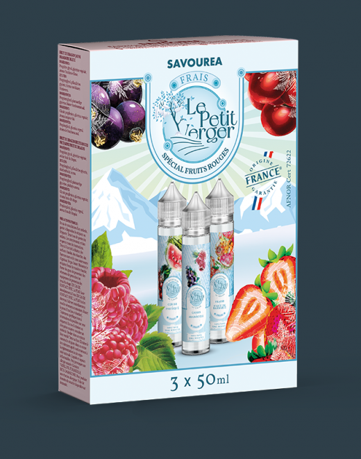 Pack Le Petit Verger Frais 3 saveurs Fruits Rouges