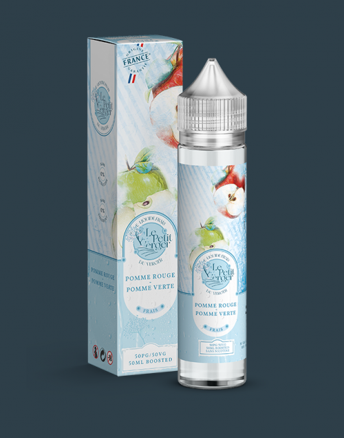 Grossiste e-liquide Pomme rouge - Pomme verte Frais 50 ml